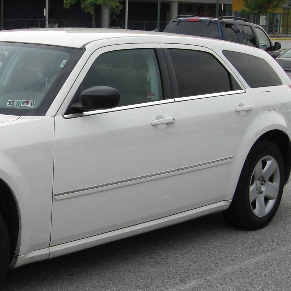Window Sill Trim Accent Stainless Steel 4Pc for Dodge Magnum (2005–2010)