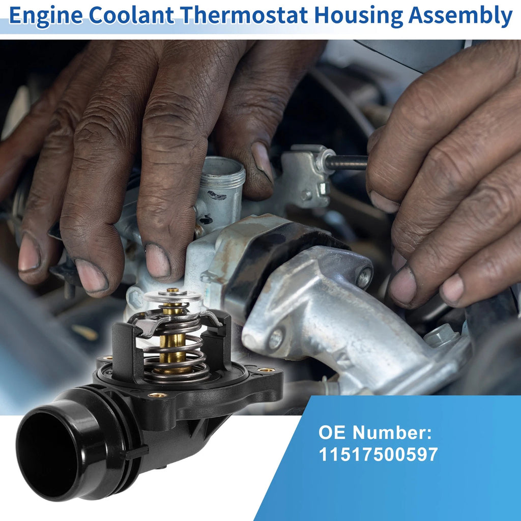 Engine Coolant Thermostat Housing Assembly No. 11517500597 for BMW Z4 (2005–2009)