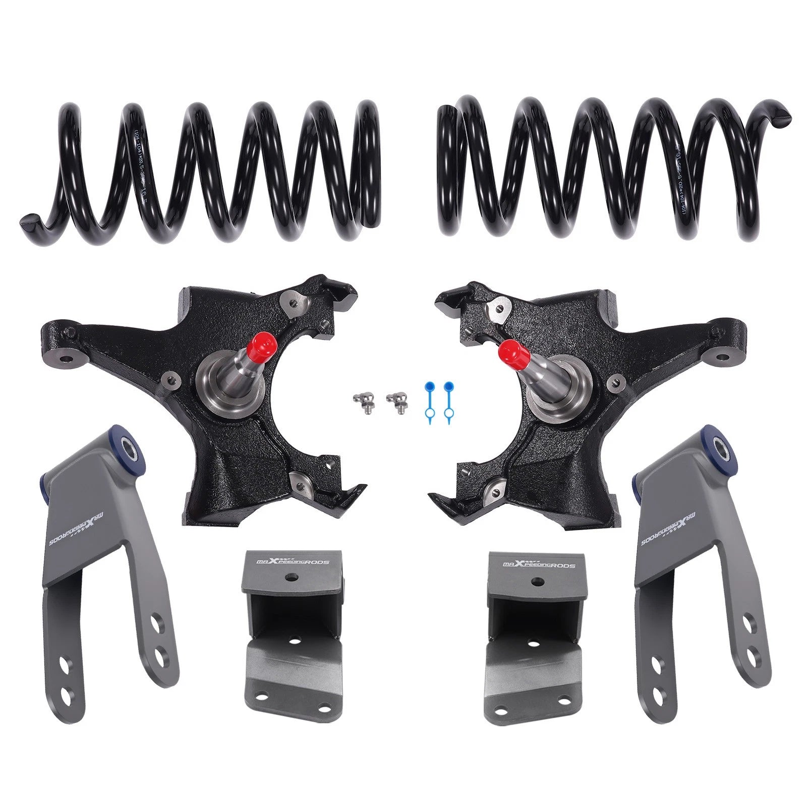 Front 4" & Rear 3-4" Drop Kit for Chevrolet GMC C1500 (1988–1998)