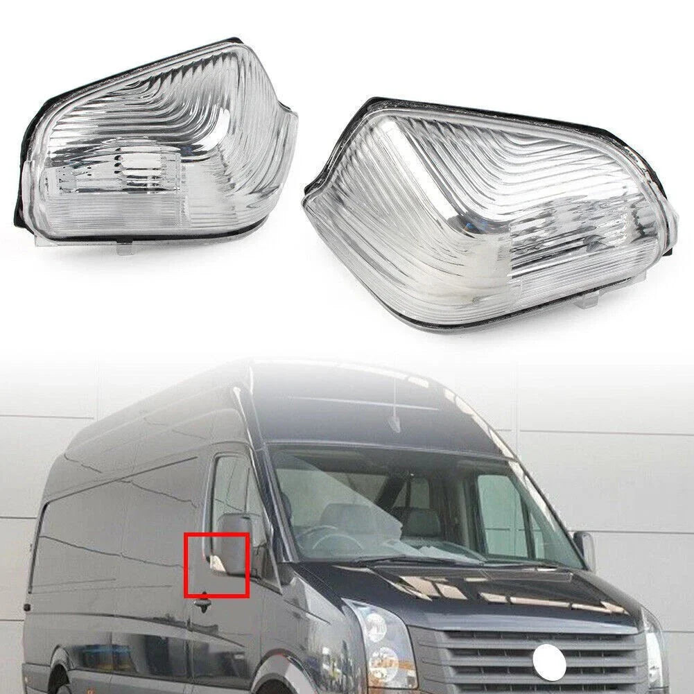 Side Rear View Mirror Turn Signal Lamp for VW Crafter, Benz Sprinter (2006-2018)