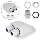 Double Hole Solar Junction Box for Marine and RV Systems