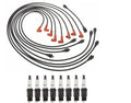 Ignition Wire Set & 8 ACDelco Spark Plugs for Chevrolet GMC V8