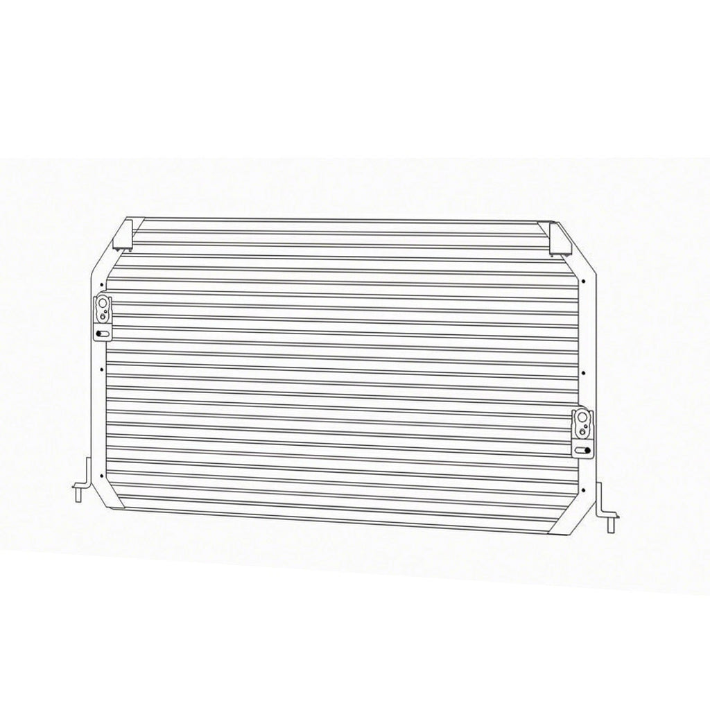 Replacement A/C Condenser with Factory Air for Chevrolet Silverado (2007–2013)