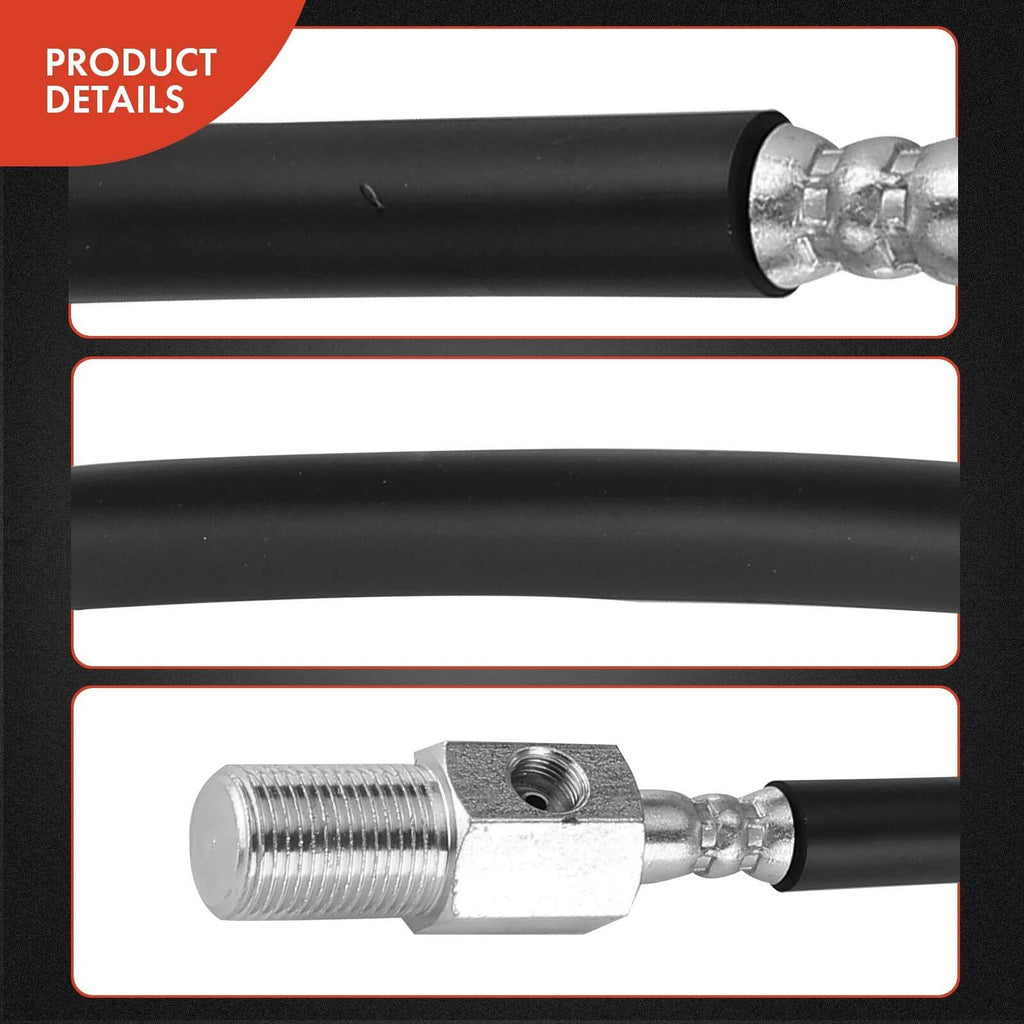 2X Front Brake Hydraulic Hose for Chevrolet C70 Kodiak (1990–1996)