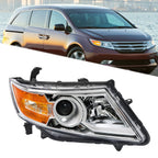 HID Headlight for Honda Odyssey (2011–2013) Passenger Side Clear