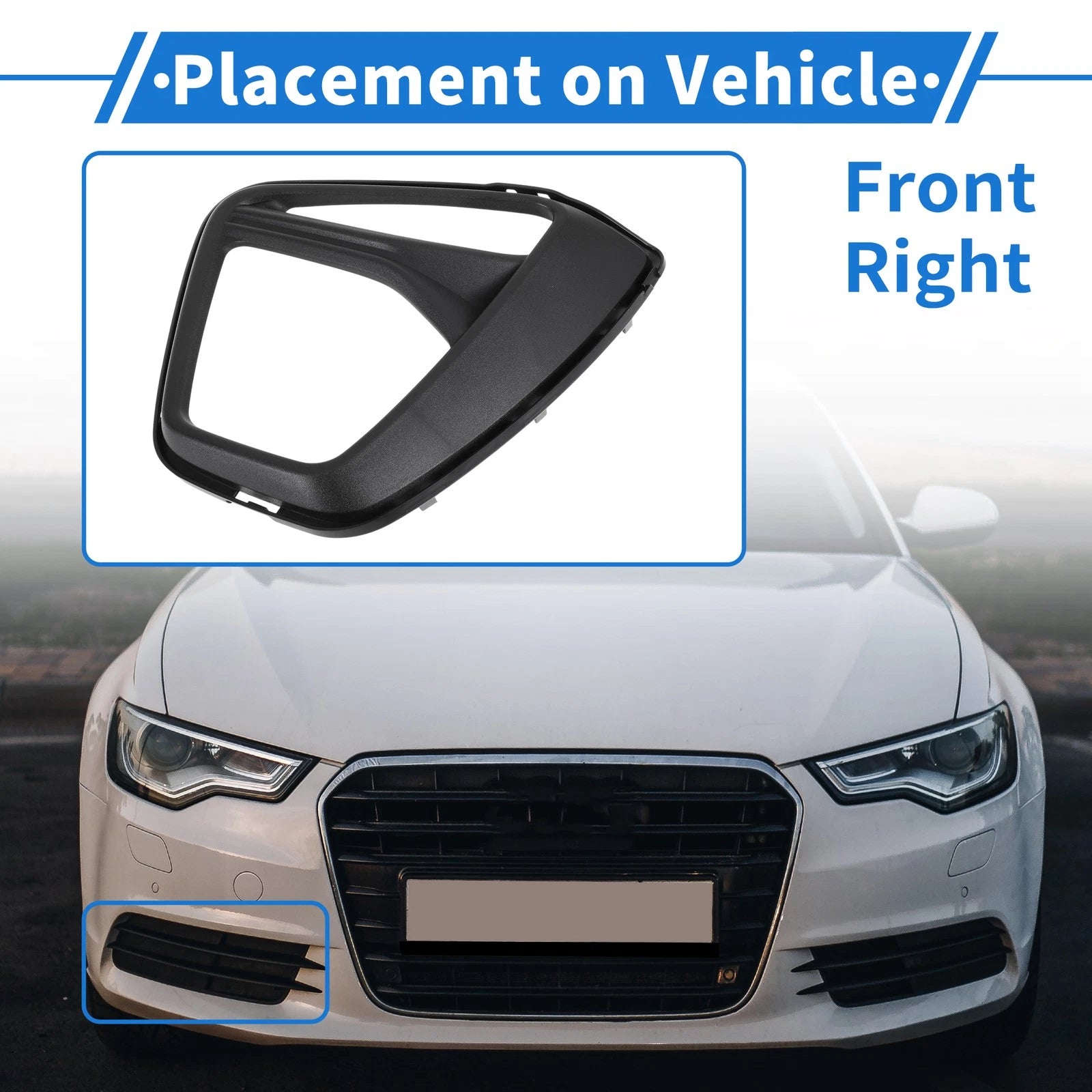 1 Pc Fog Light Grill for Chevrolet Blazer (2019–2022) No. 84538969