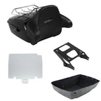 Trunk Pad Mount Rack Plate for Harley Touring Road Street Glide (2014–2026)
