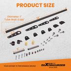 Chromoly Anti-Roll Bar Set for (24-36 Inch Shaft, 8.5-10.2 Inch Arms)