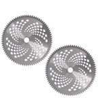 Set of 2 Carbide Tip Brush Blades 80T x 10" for Weed Eater