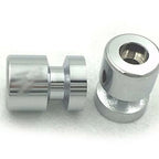 Chrome Swingarm Spools for Suzuki GSX 1300R Hayabusa / GSF1250S Bandit (2008–2023)
