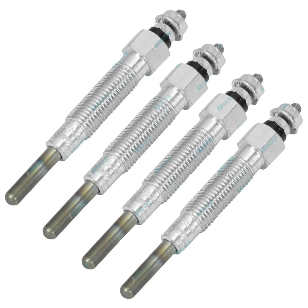 4 Bosch Glow Plug Set Diesel for Nissan Navara D21 D22 Diesel TD25 TD27 2.7L
