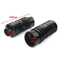 2X 41mm Rubber Fork Boot Gator Cover for Harley Softail Dyna (FXST, FXDWG, FXWG)