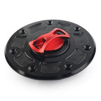 Red Fuel Gas Tank Cap Cover for Kawasaki Ninja 500, ZX-6, ZX-7, ZRX-1100, GPZ500