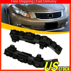 Set of 2 Front Bumper Retainer Brackets for Honda Accord Sedan (2008–2012)