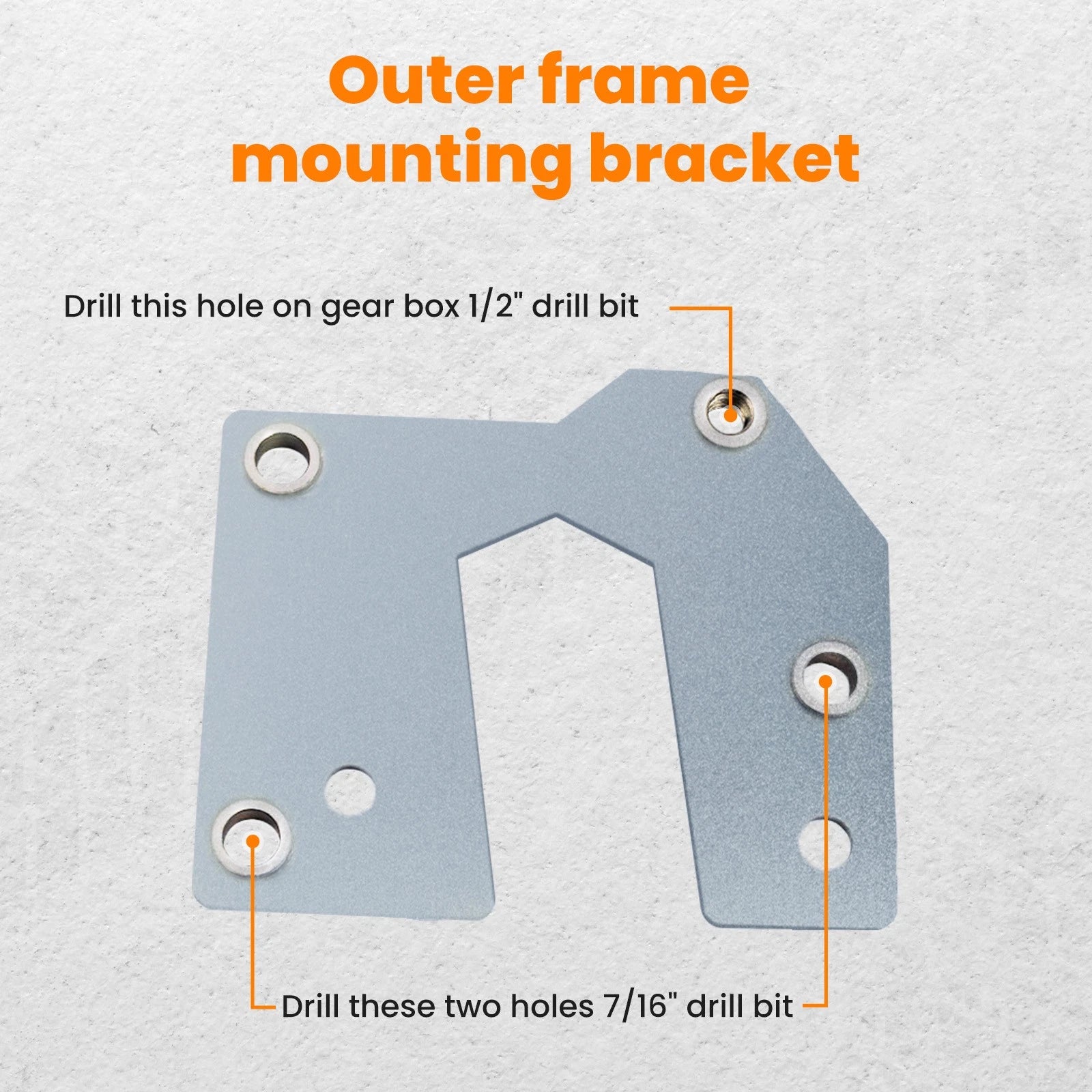 Mounting Bracket Kit for Chevy C10 (1960-1966) Power Conversion