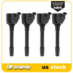 Set of 4 Ignition Coils for Jeep Renegade BU (2019–2023) Fiat 500X (2019–2022)