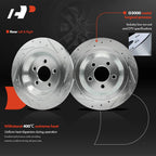 Rear Drilled Brake Rotor for Ford Mustang (2015–2022)