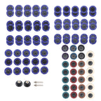 Set of 104 Sanding Discs 40-240 Grit for Drill Die Grinder 2"