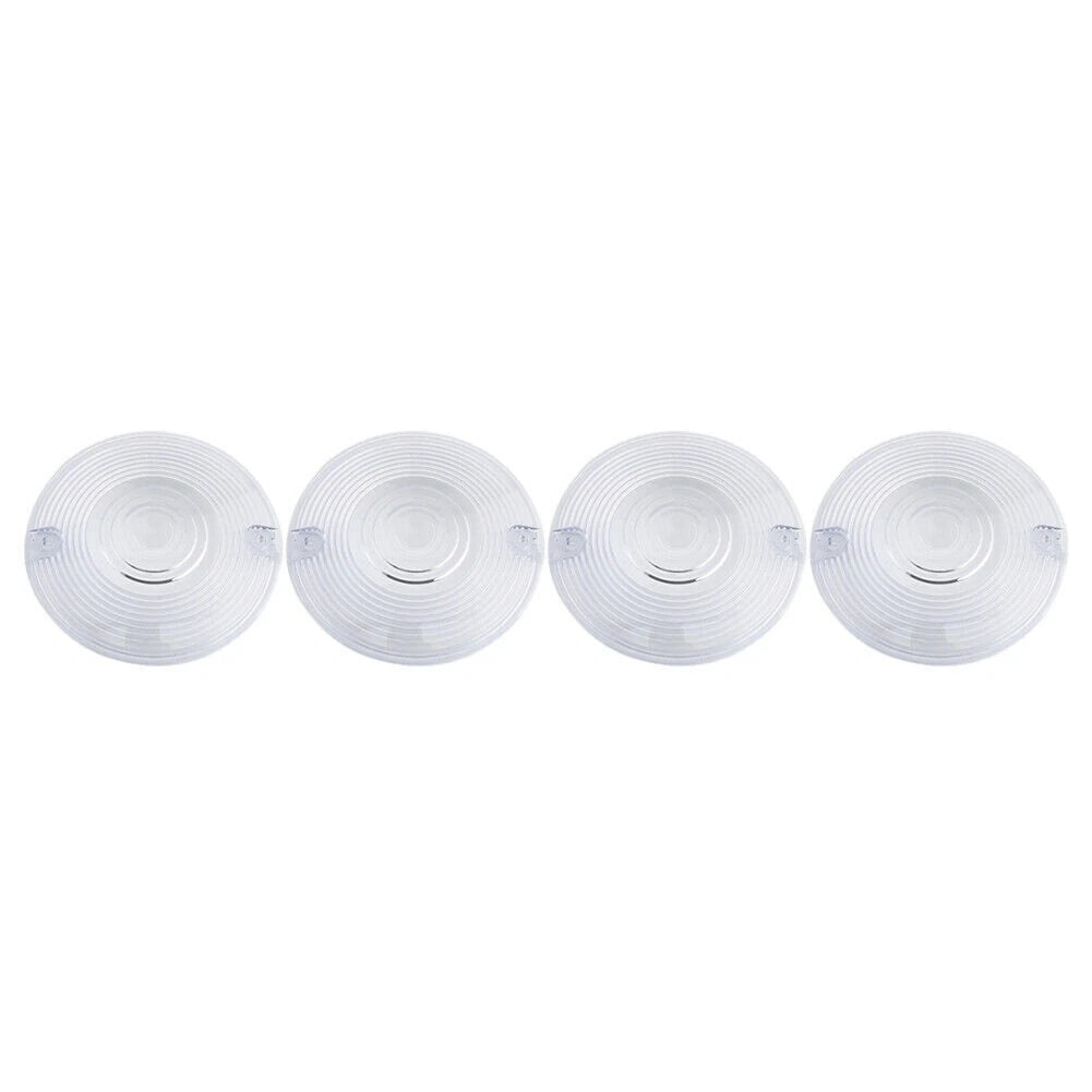 Set of 4 Turn Signal Light Indicator Cover Lens for Harley Davidson Electra Glide