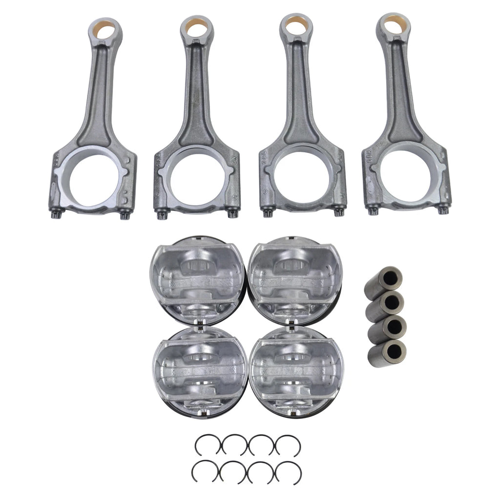 Piston and Connecting Rod Kit for Audi A4 Q5 VW Jetta GTI Passat (2006–2016)