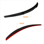 Carbon Fiber V-Style Rear Trunk Lid Spoiler for Audi A4 Quattro (2017–2021)