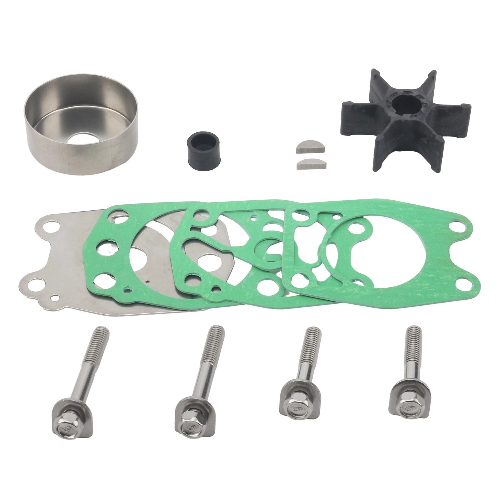 Water Pump Repair Kit for Yamaha 2-Stroke 40 HP Outboard Motor