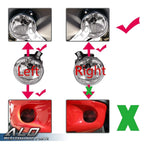 Clear Fog Light Lamps for Dodge Dakota, Durango (2001–2004)