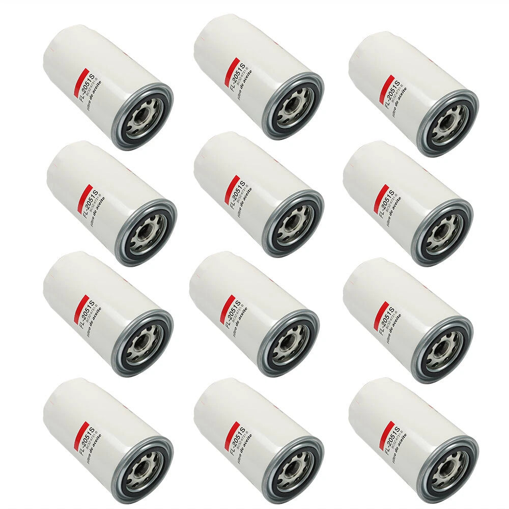 Set of 8 Engine Oil Filters for Ford F250 F350 F450 (2011–2022)