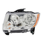 Halogen Headlight Assembly Driver Side Replacement for Chevy Silverado (2014–2018)