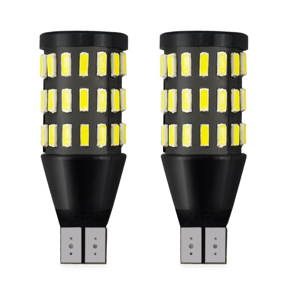 2X AUXITO 912 921 T15 W16W White LED Bulbs for Car Backup Reverse Light