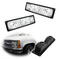 Set of 2 Front Bumper Signal Light Covers for GMC Suburban (1994–1999)