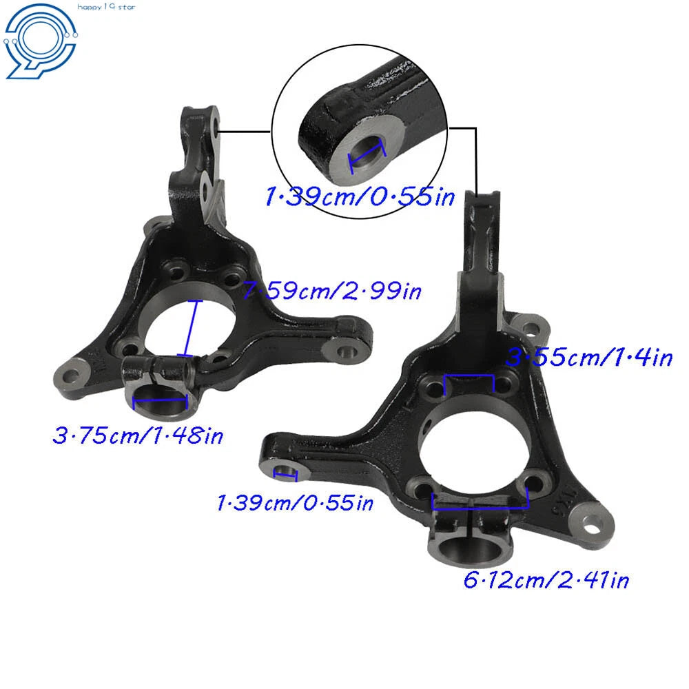 Steering Spindle Knuckles for Subaru Forester Impreza Legacy Outback