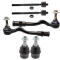 Mevotech Inner Outer Tie Rods & Front Lower Ball Joints Kit for Audi A6
