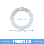 Engine Start Button Sticker for Dodge Charger Challenger Aluminum Silver Tone