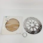Polished Front Left Rotor 11.5" for Harley Softail Dyna Sportster