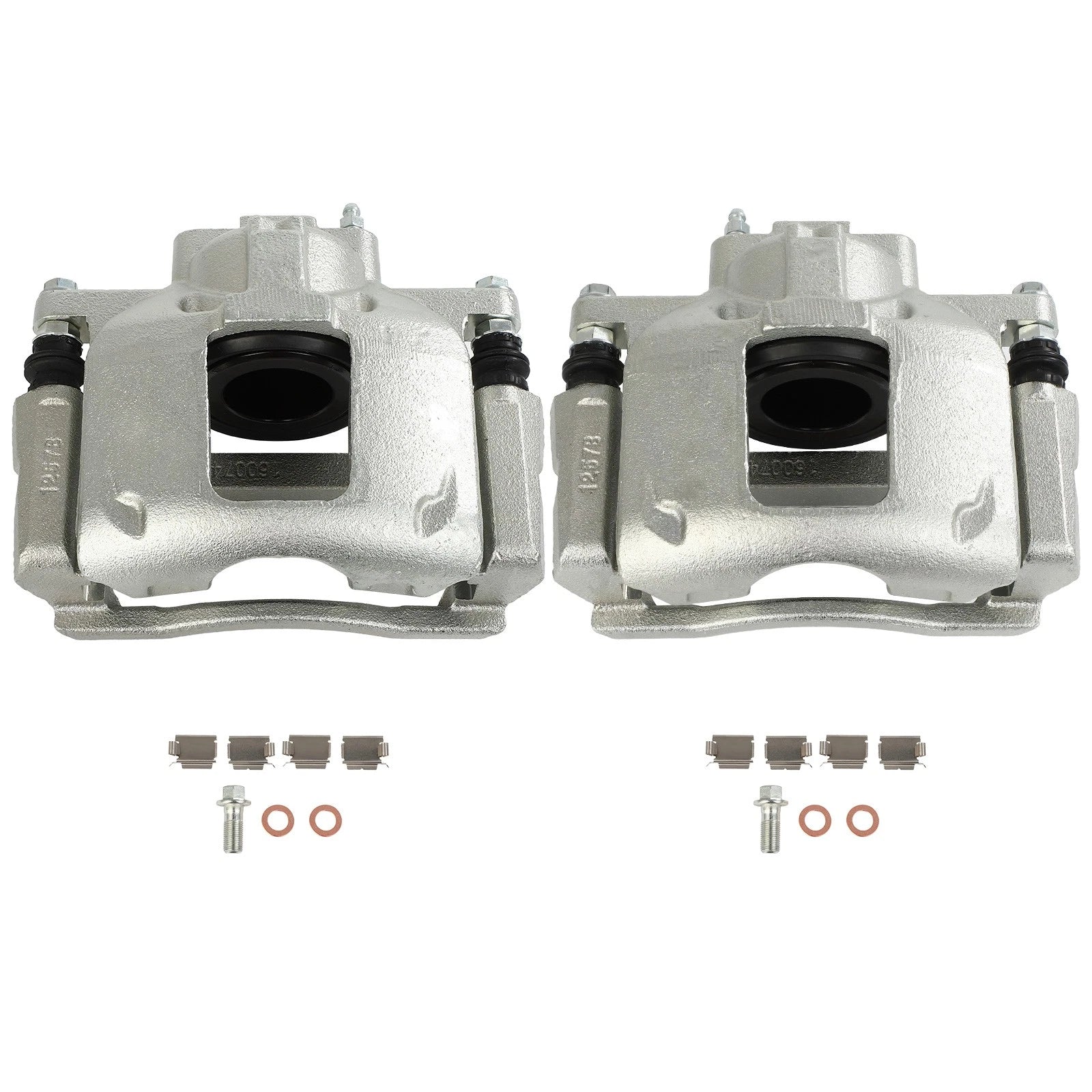 Set of 2 Front Brake Calipers for Jeep Wrangler (2013–2017)