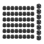 Black Engine Bolt Cap Set for Harley Road King Electra Glide (1999-2016)