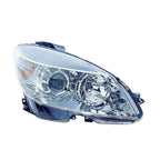 Replacement Passenger Headlight Assembly with Chrome Ring for Hyundai Sonata (2015–2019)