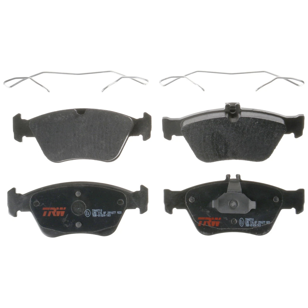 Set of 4 Disc Brake Pads for Mercedes-Benz SLK230 (1998–2004)