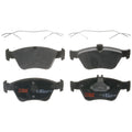 Set of 4 Disc Brake Pads for Mercedes-Benz SLK230 (1998–2004)