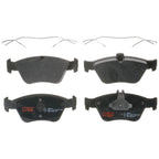 Set of 4 Disc Brake Pads for Mercedes-Benz SLK230 (1998–2004)