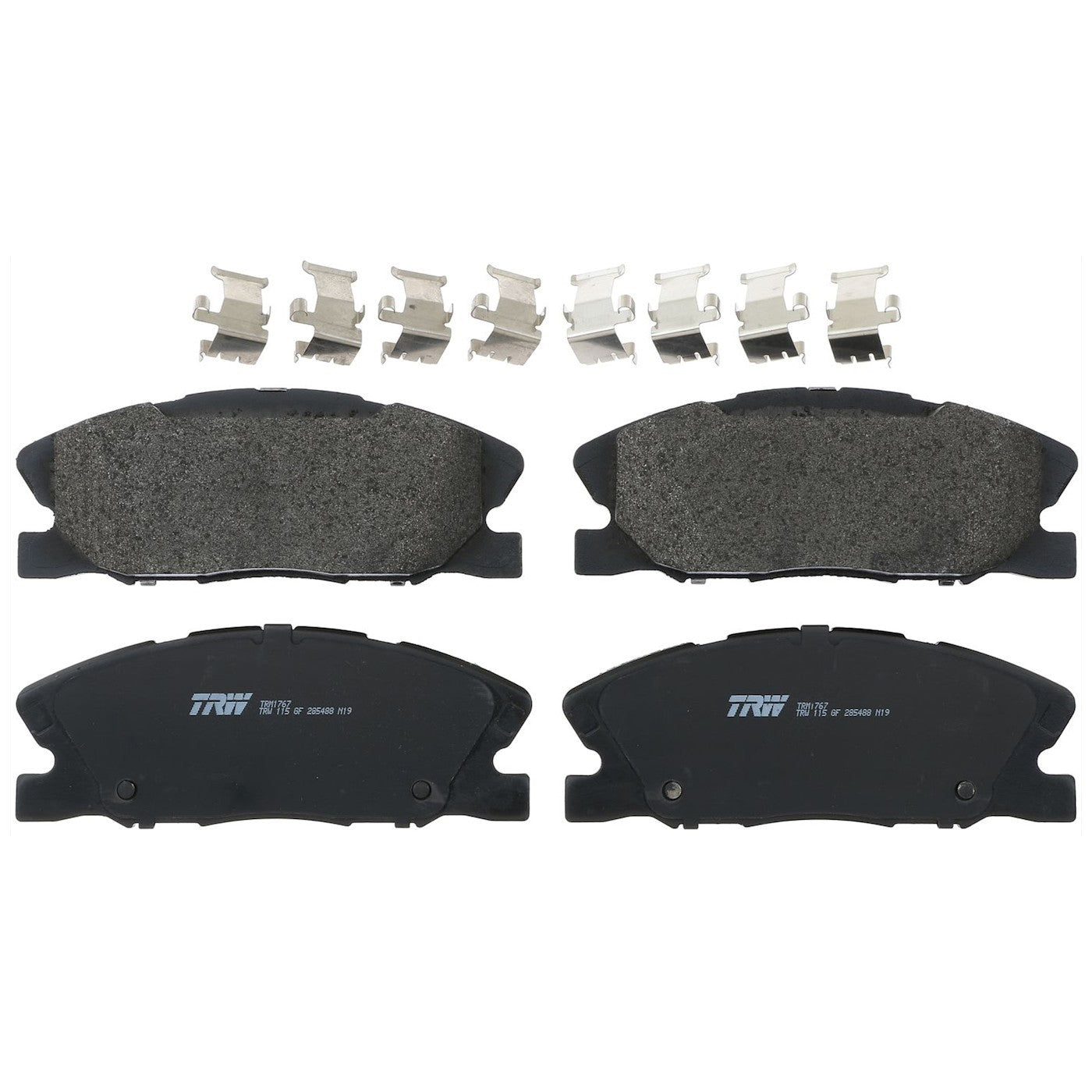 Set of 4 Brake Disc and Pad Kits for Dodge Charger