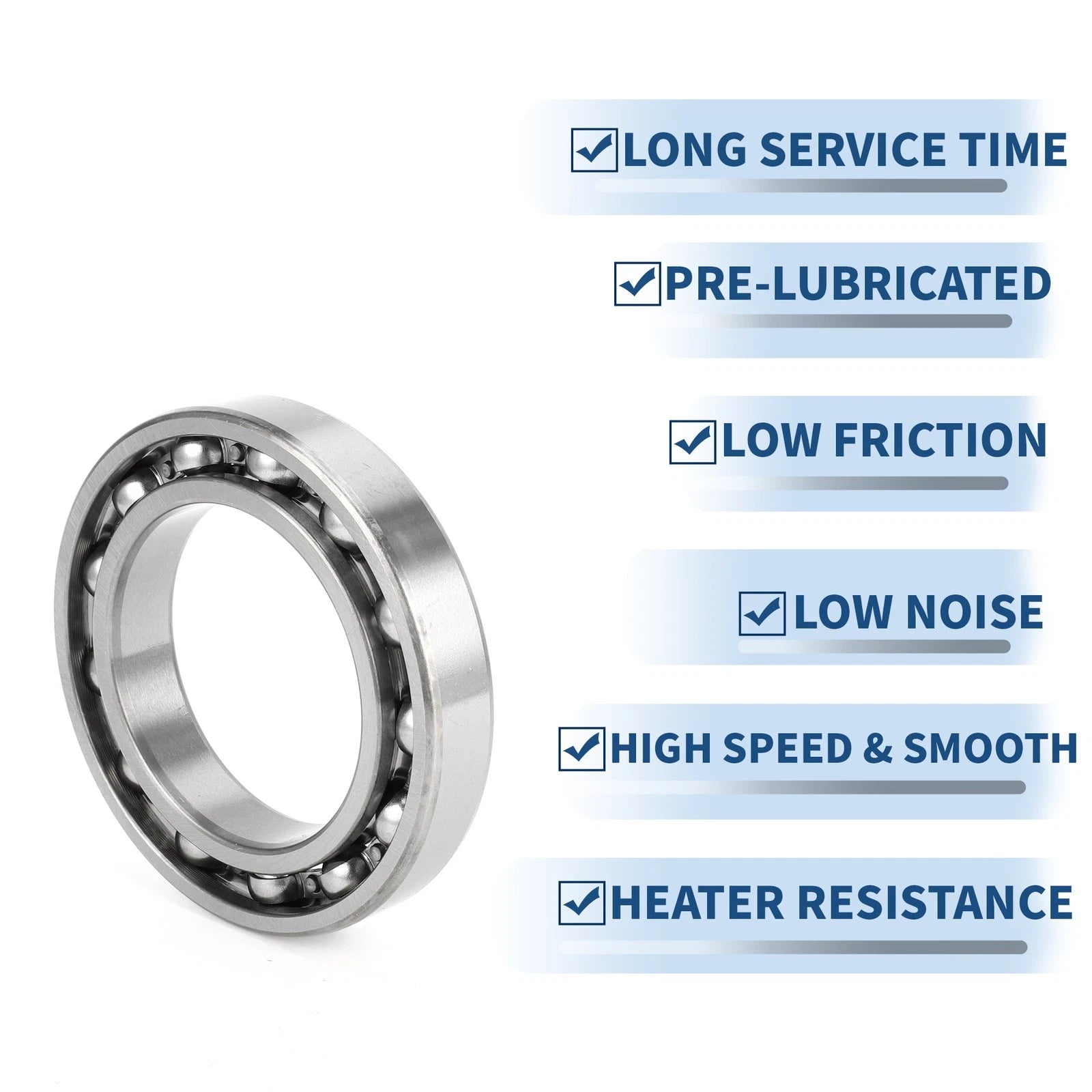 Deep Groove Ball Bearings 80x125x22mm for Scooter Skateboard (6016)