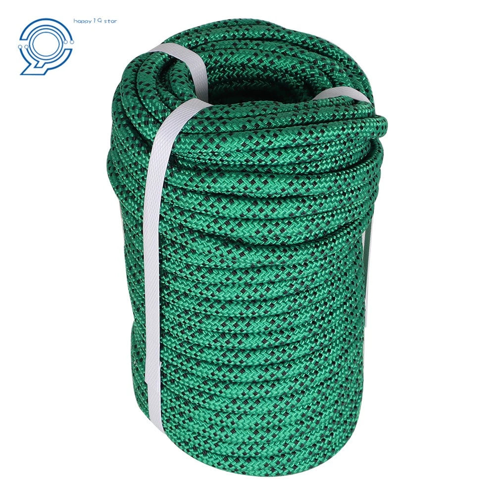 3/8" Braided Pulling Rope for Heavy-Duty Use (100')