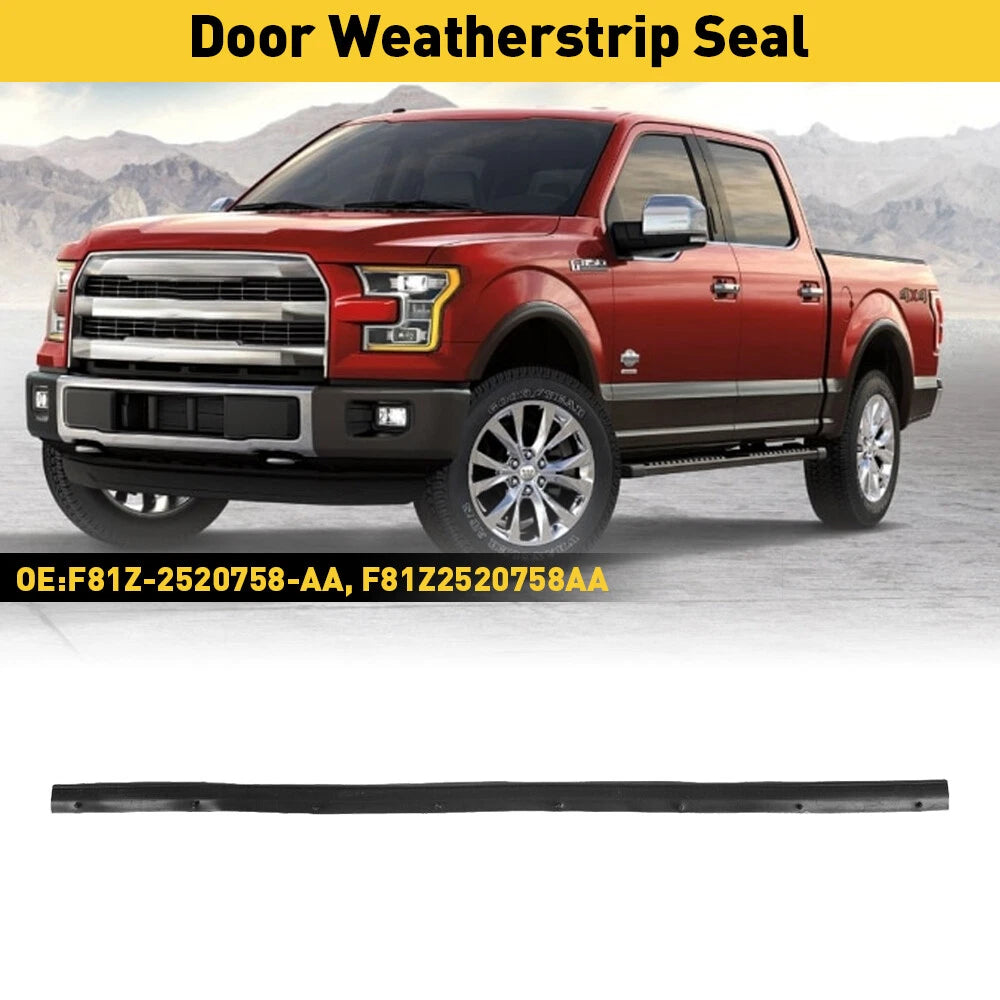 Front Door Lower Weatherstrip Seal for Ford F250 F350 F450 Super-Duty (1999–2017)