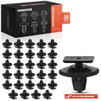 30x Nylon Rocker Panel Moulding Retainer Clips for Infiniti 