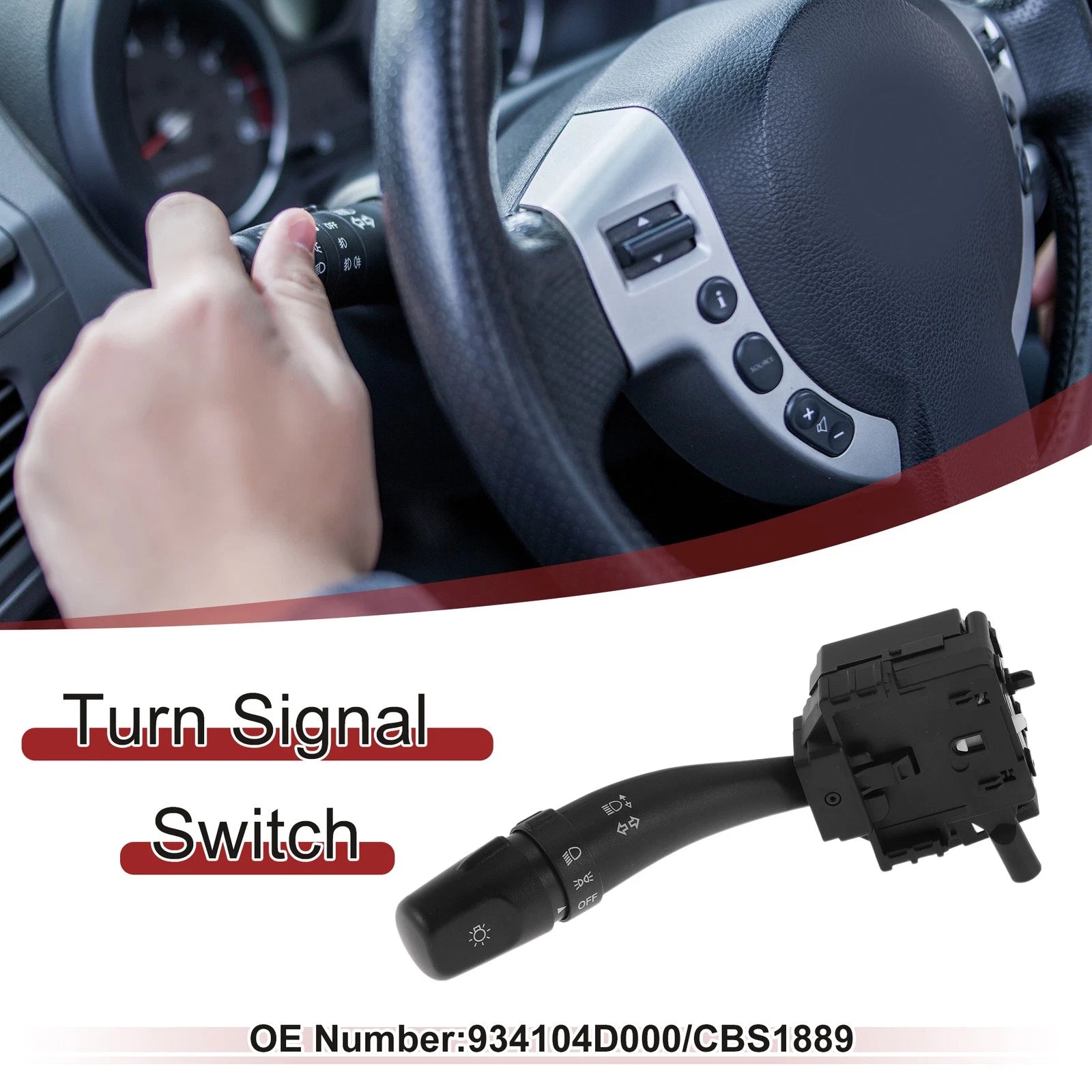 Turn Signal Switch No.934104D000/CBS1889 for Hyundai Entourage (2007–2008)