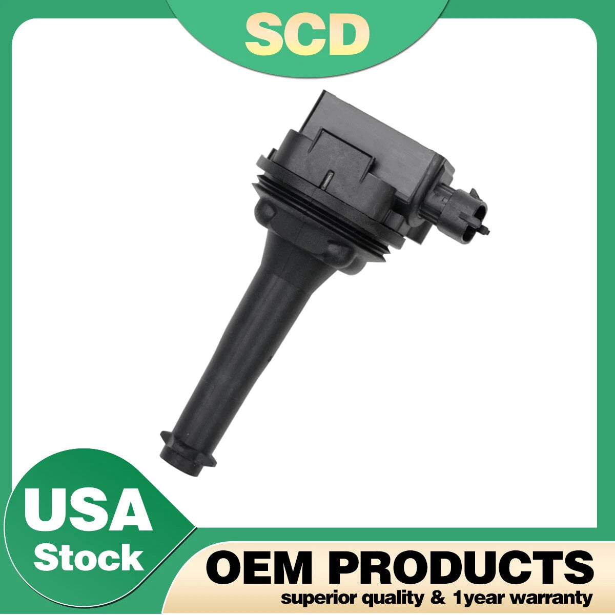 Ignition Coils Set of 4 for Volvo S60 S70 S80 C70 XC70 V70 T5 (1999–2009) 30713416 UF341