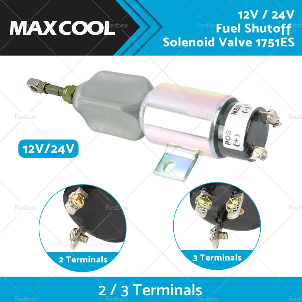 Fuel Shutoff Solenoid Valve for Heavy Truck (12V 24V) 1751ES