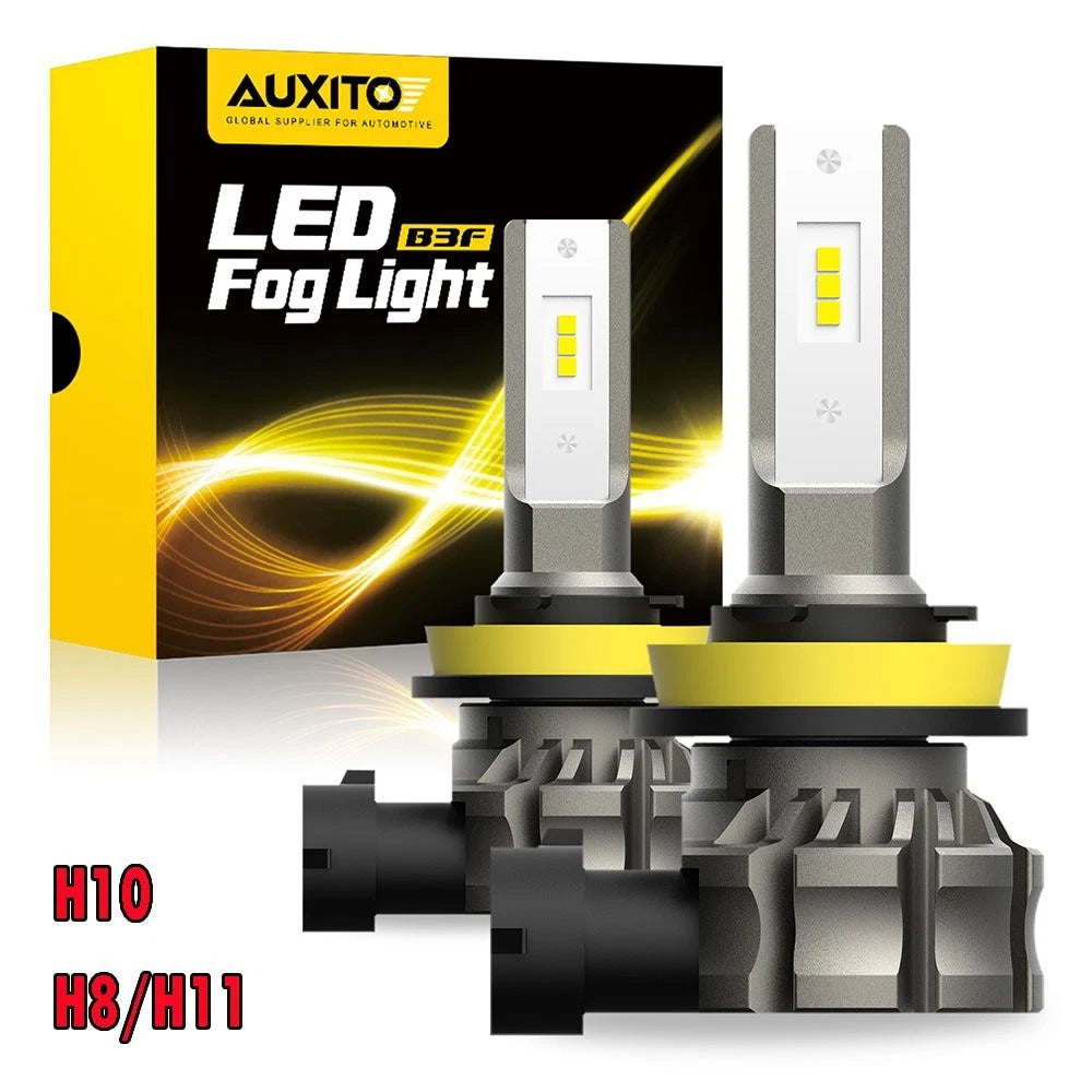 2X LED Fog Light Bulbs for AUXITO 5202/880/H10/H8